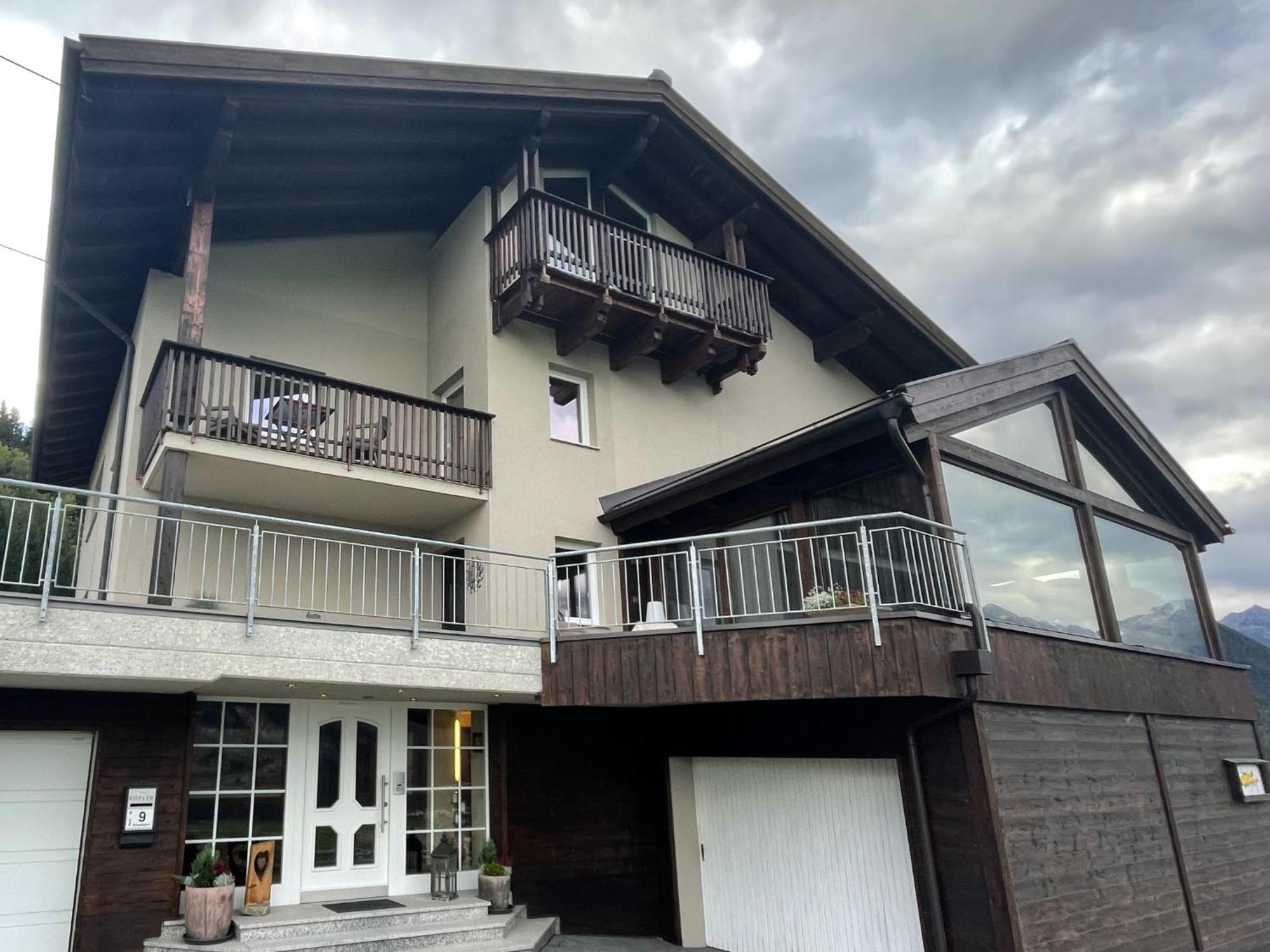 Ferienwohnung Haus Schwaighof Arzl im Pitztal Exterior foto